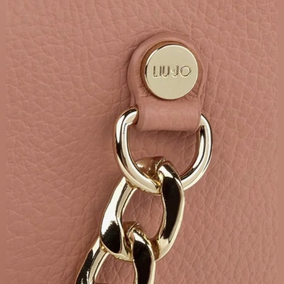 Liu Jo Pink Leather crossbody bag - Picture 6 of 8